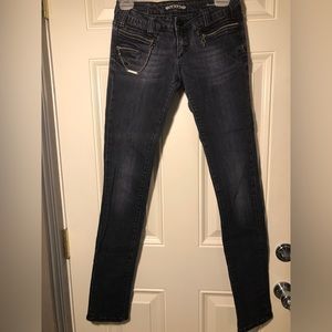 Rerock Black Skinny Jeans. Size 27.